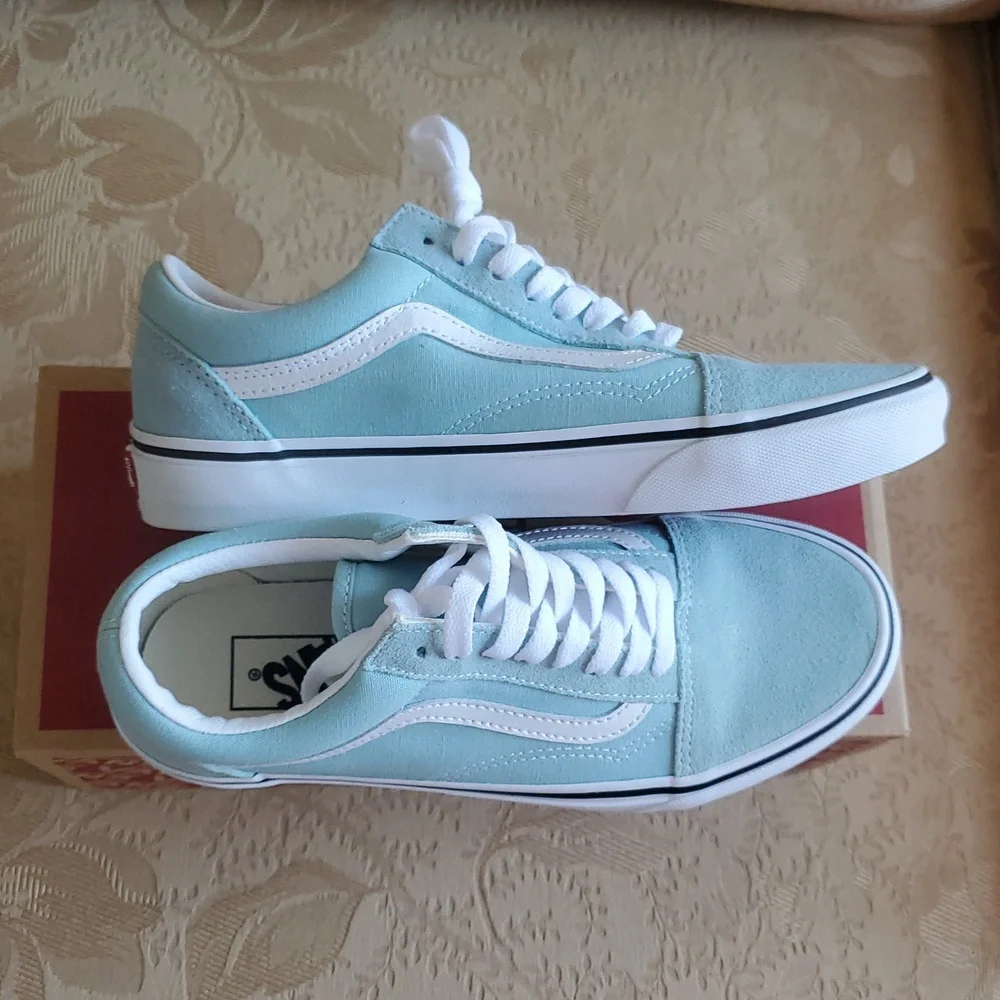 Vans Old School VR3 Shoe/Theory Canal Blue - Picture 6 of 15